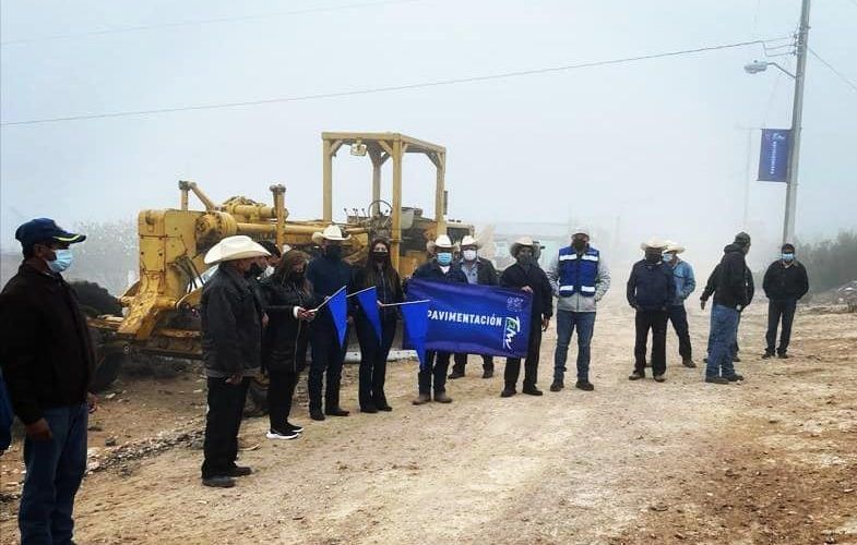 «ARRANQUE DE OBRA»  Pavimentación Hidráulica en Calle Obregon entre Juárez a Real de los Infantes.