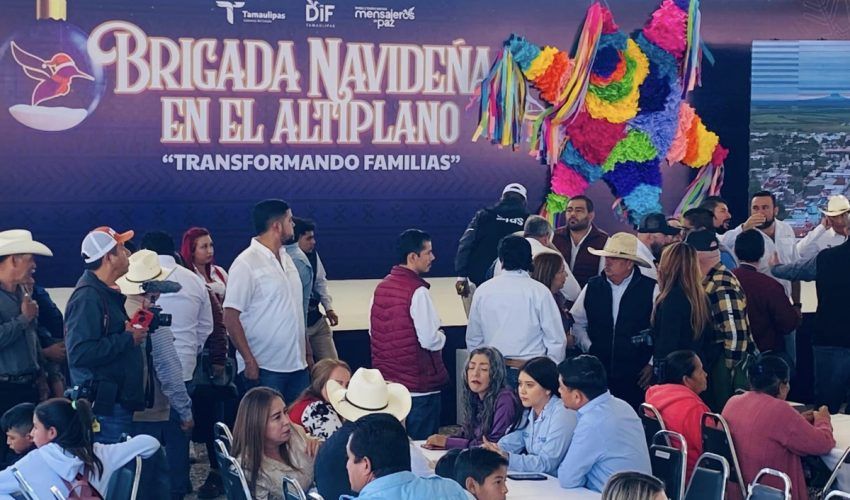 Brigada Navideña del Altiplano C. Alcaldesa Brisa Verber Rodríguez #Bustamante #Tamaulipas