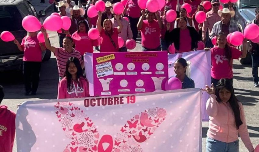 Octubre Rosa. Maricela Rodríguez González se suma a la lucha contra el cáncer de mama